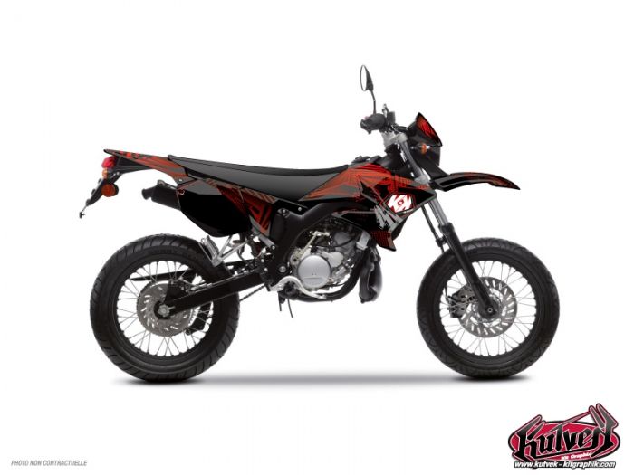 Kit déco Kutvek Graff rouge MBK X-Limit