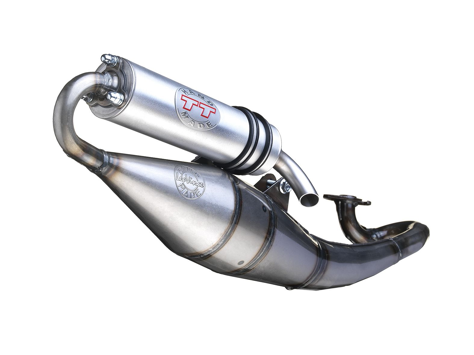 Pot d’échappement scooter Leovince Hand Made TT pour Piaggio Zip 50 2T 09-12