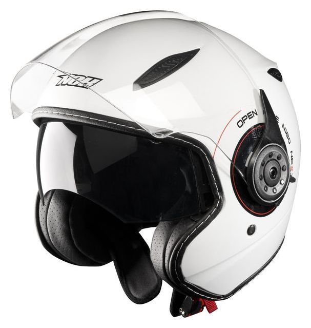Casque jet Nox N180 NEXT blanc double écran - XS
