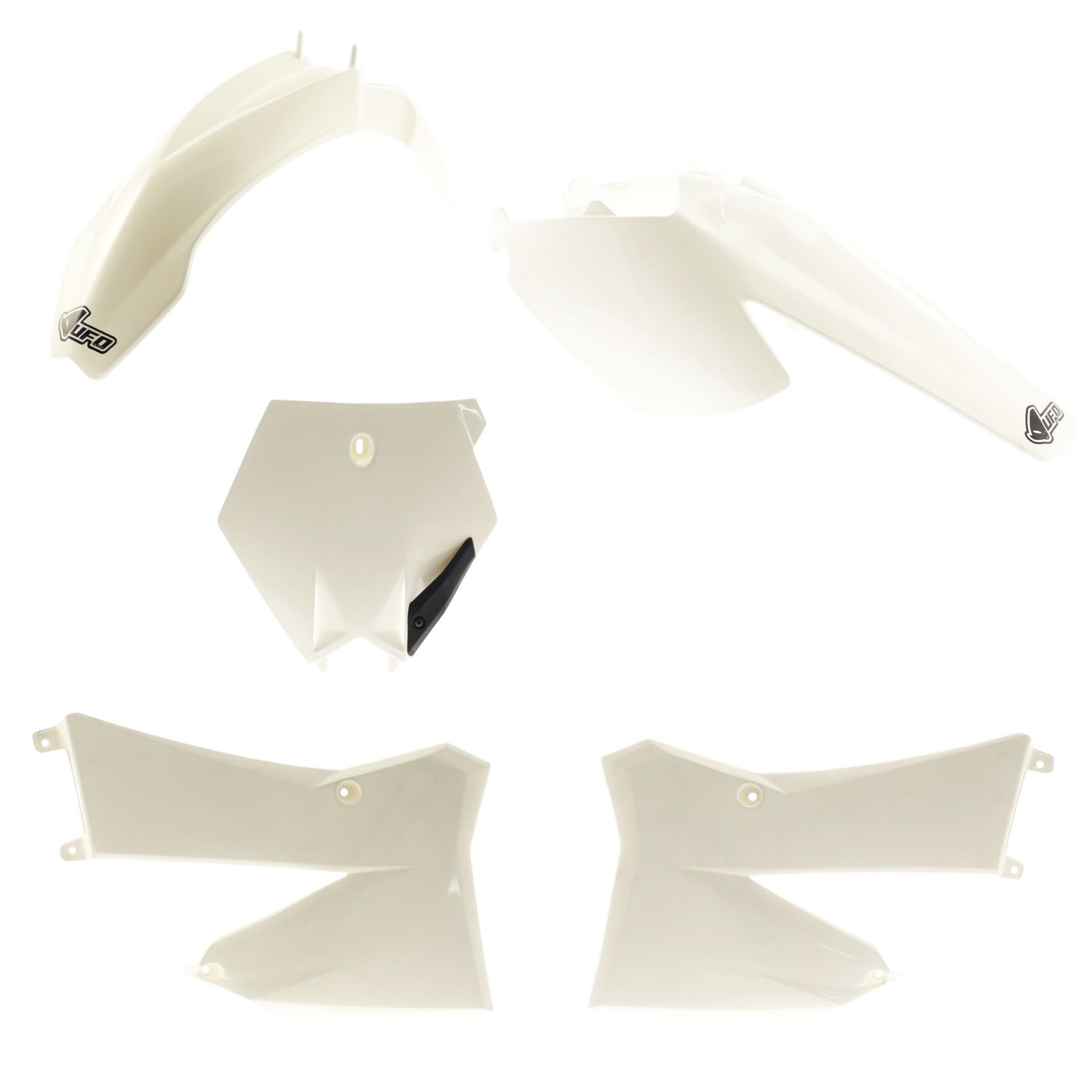 Kit plastique UFO KTM 85 SX 06-10 blanc