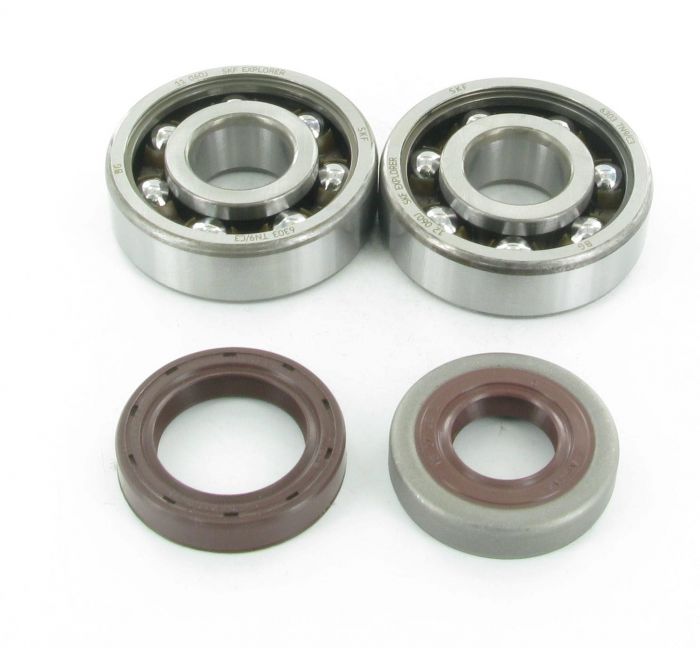 Kit roulements joints spy vilebrequin C3 SKF Minarelli AM6 soies 17mm