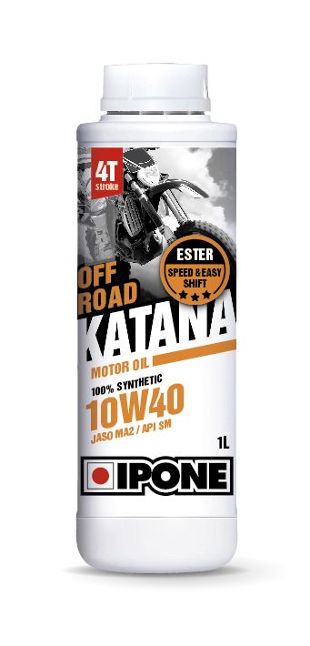 Huile moteur 4T Ipone Katana Off Road 10W40 1l