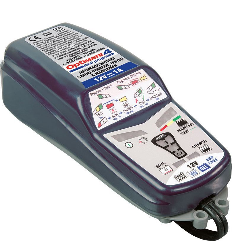 Chargeur de batterie 12V Tecmate Optimate 4 TM340 Dual Program