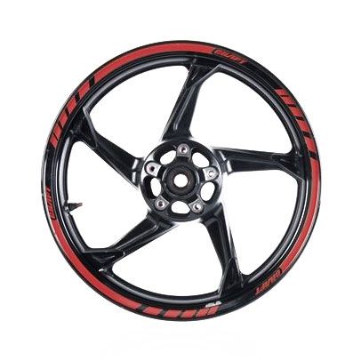 Liseret de Jante Chaft Tribal Delux Rouge