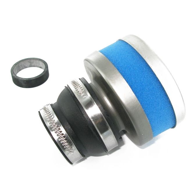 Filtre à air 1Tek court orientable D.32/38 - jaune