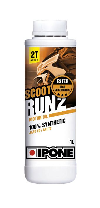 Huile moteur 2T Ipone Scoot Run 2 1l