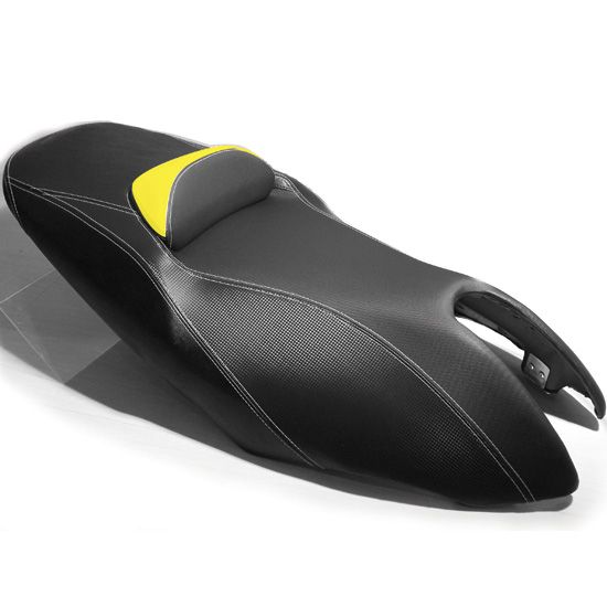 Couvre Selle Yamaha T-Max - Noir / Jaune