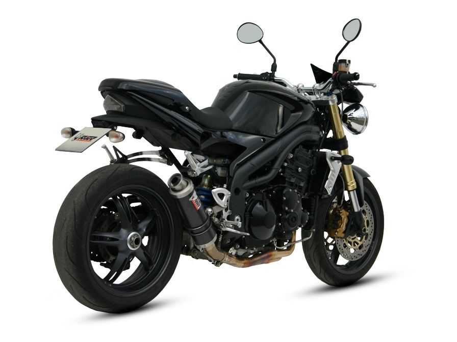 Silencieux MIVV GP carbone Triumph Speed Triple 1050 05-06