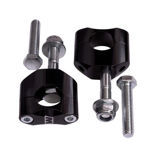 Pontet de guidon réversible Alu Wiils noir 28.6mm