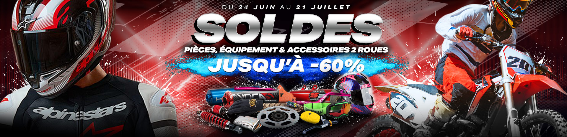 Header desktop Soldes 2026