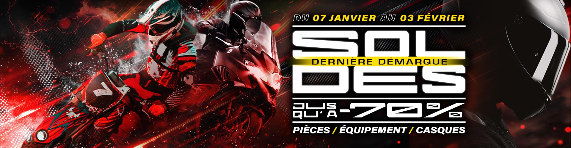 Header desktop Soldes 2026