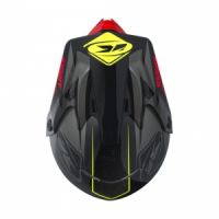 Casque cross Kenny Track noir/gris/rouge - 2