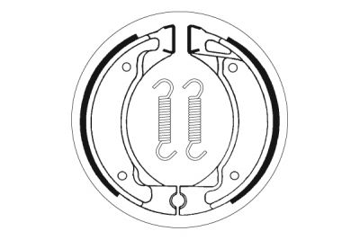 Mâchoires de frein SBS 2050