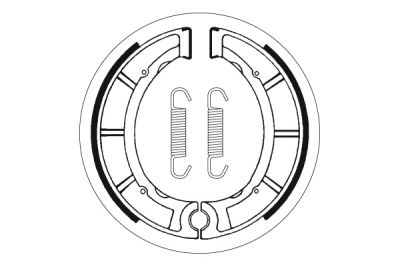 Mâchoires de frein SBS 2035