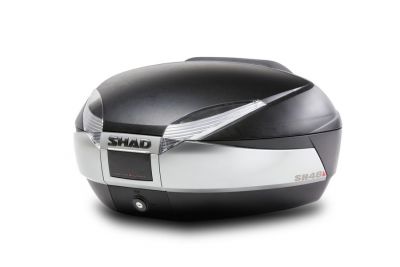 Top case SHAD SH48 Noir/Titanium