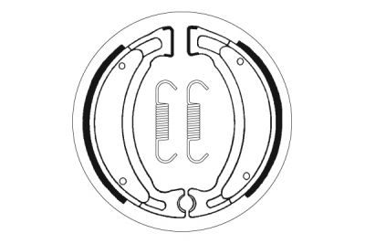 Mâchoires de frein SBS 2028