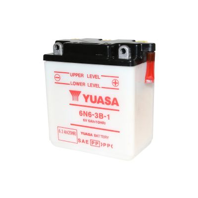 Batterie Yuasa 6N6-3B-1 6V 6Ah