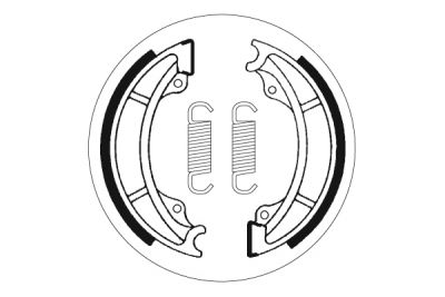 Mâchoires de frein SBS 2122