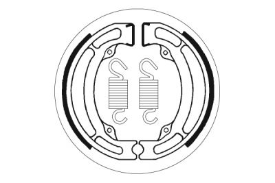 Mâchoires de frein SBS 2017