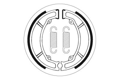 Mâchoires de frein SBS 2104