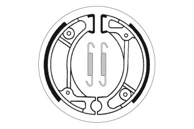 Mâchoires de frein SBS 2057