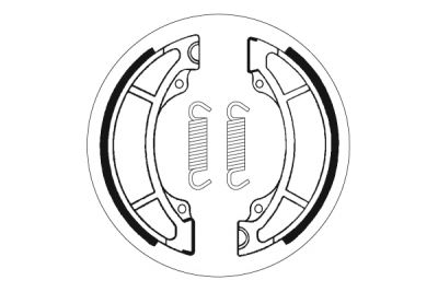 Mâchoires de frein SBS 2108