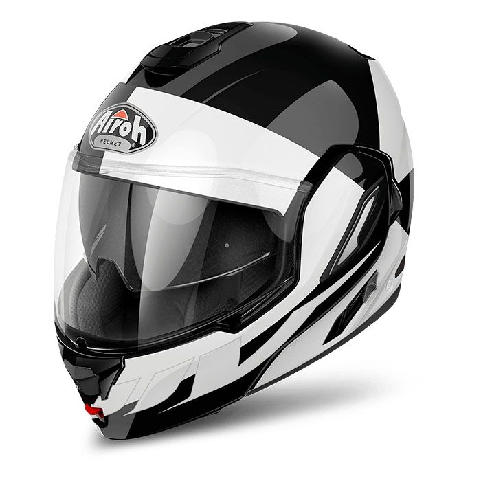 Casque Modulable Airoh Rev 19 Fusion Blanc Brillant Casques Moto