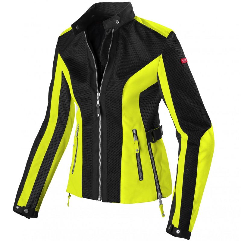 Lady Spidi Femme Jaune Fluo Textile Équipement Summernet Blouson fYv6ygb7