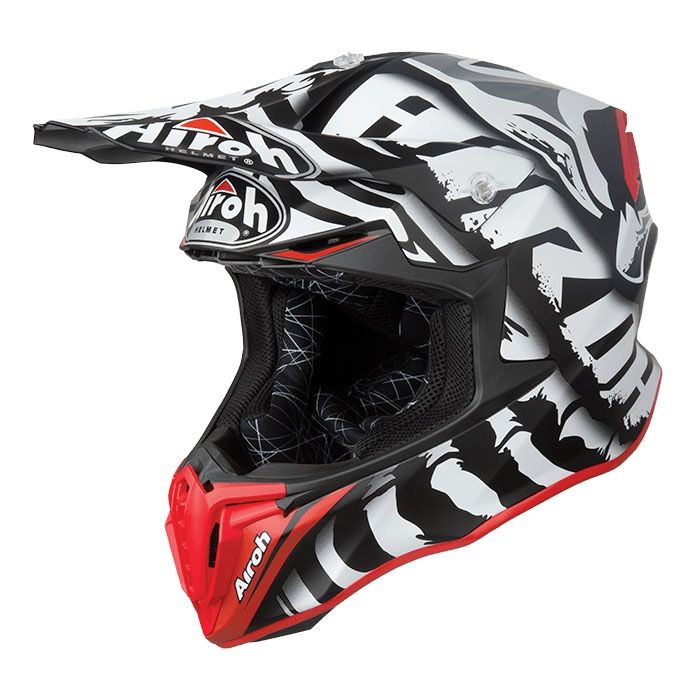 Casque Cross Airoh Twist Legend Mat Casques Moto Sur La Bécanerie