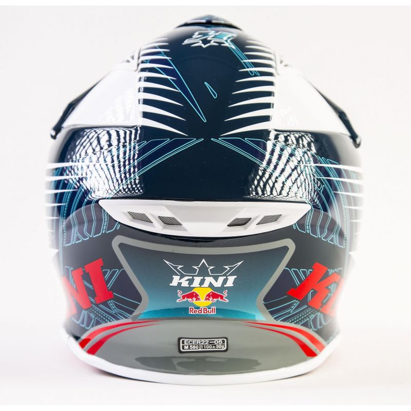 Casque Cross Kini Red Bull Competition Bleu Marine Casques Moto