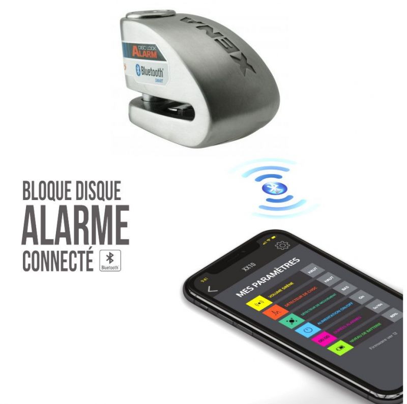 alarme moto connectée
