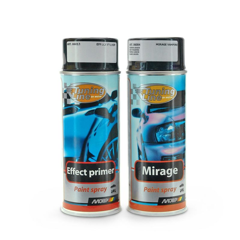 Bombes Peinture à Reflets Vertpourpre Motip 400ml Peinture Sur La
