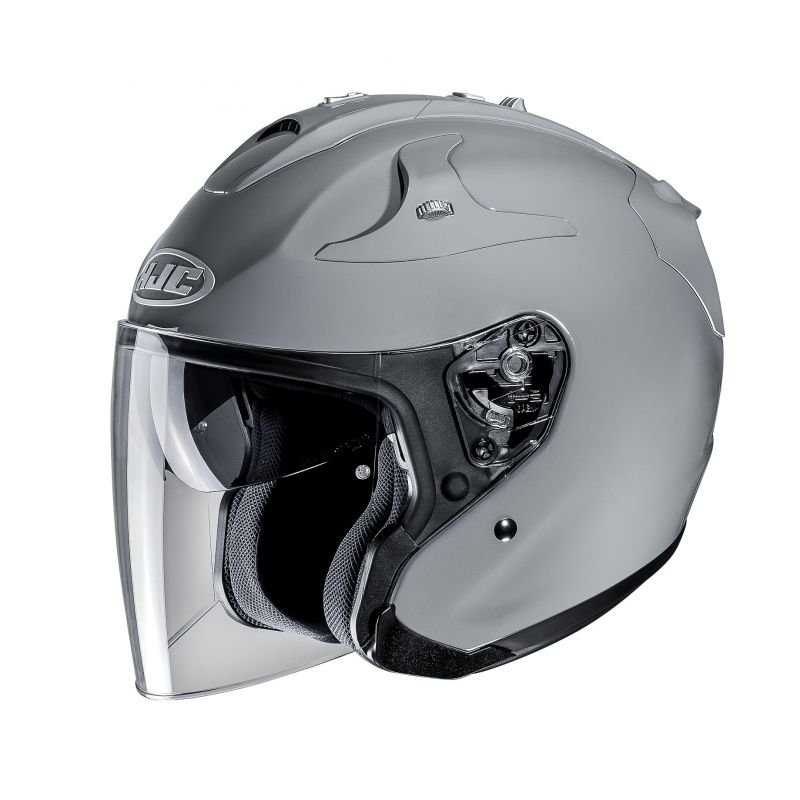Casque Jet Hjc Fg Jet Gris Métal Casques Moto Sur La Bécanerie
