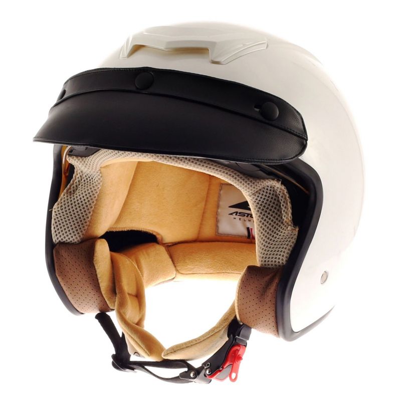 Casque Jet Astone Sportster 2 Monocolor Blanc Casques Moto Sur La