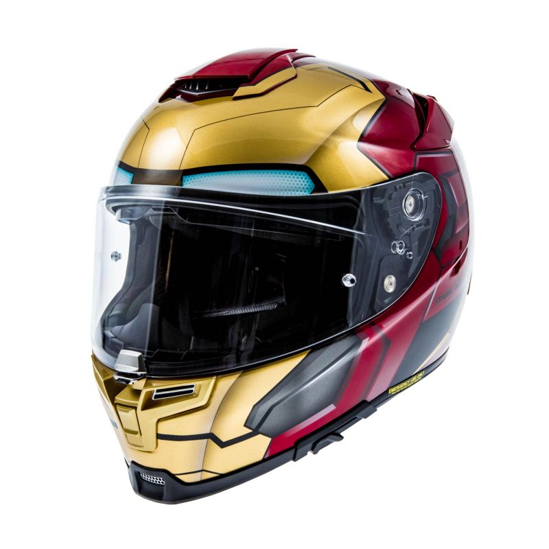 Casque Intégral Hjc Rpha 70 Ironman Homecoming Marvel Casques Moto