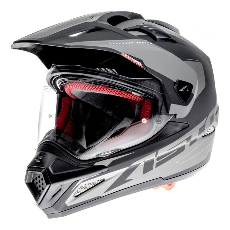 Casque Astone Cross Tourer Noir Mat Casques Moto Sur La Bécanerie