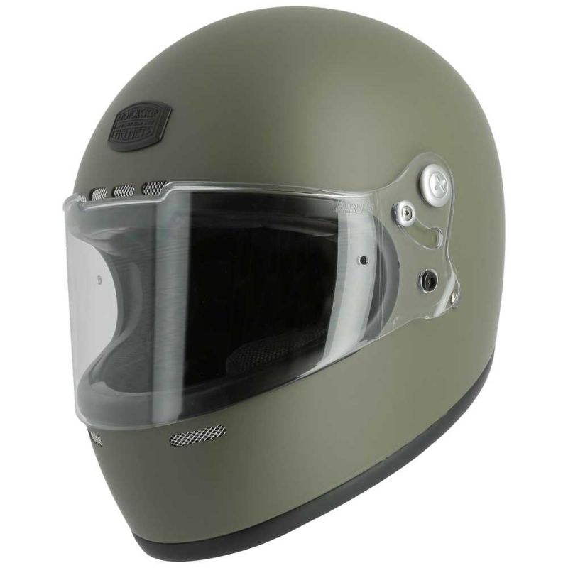 Casque Intégral Astone Vintage Gt Retro Mat Kaki