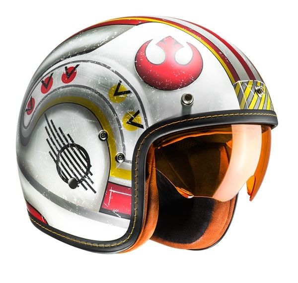 Casque Jet Hjc Fg 70s Star Wars X Wing Fighter Pilot Mc1f Casques