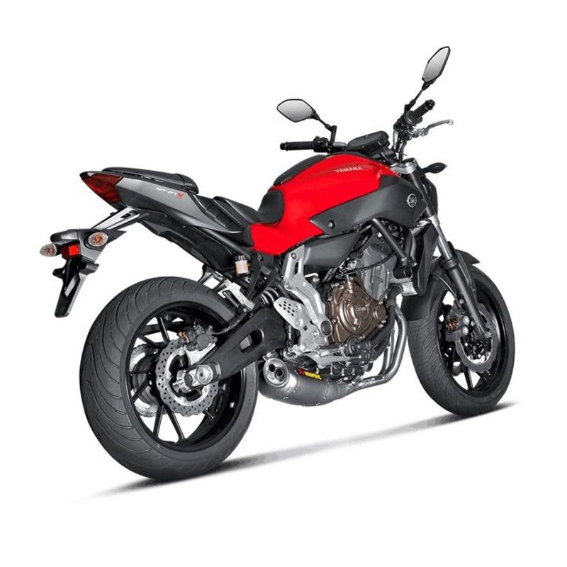 Ligne complète Akrapovic Titane Yamaha MT-07 14-16 ...