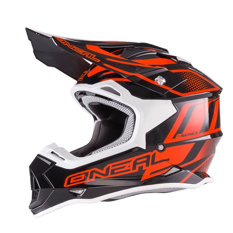 Casque cross O'Neal 2 Series Evo Manalishi noir/orange