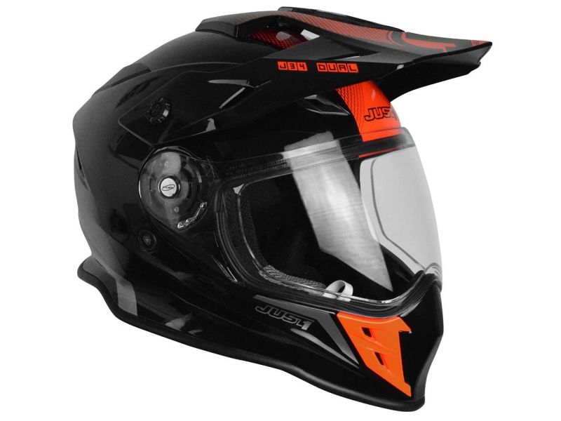 Casque Intégral Just1 J34 Adventure Shape Noirrouge Casques Moto