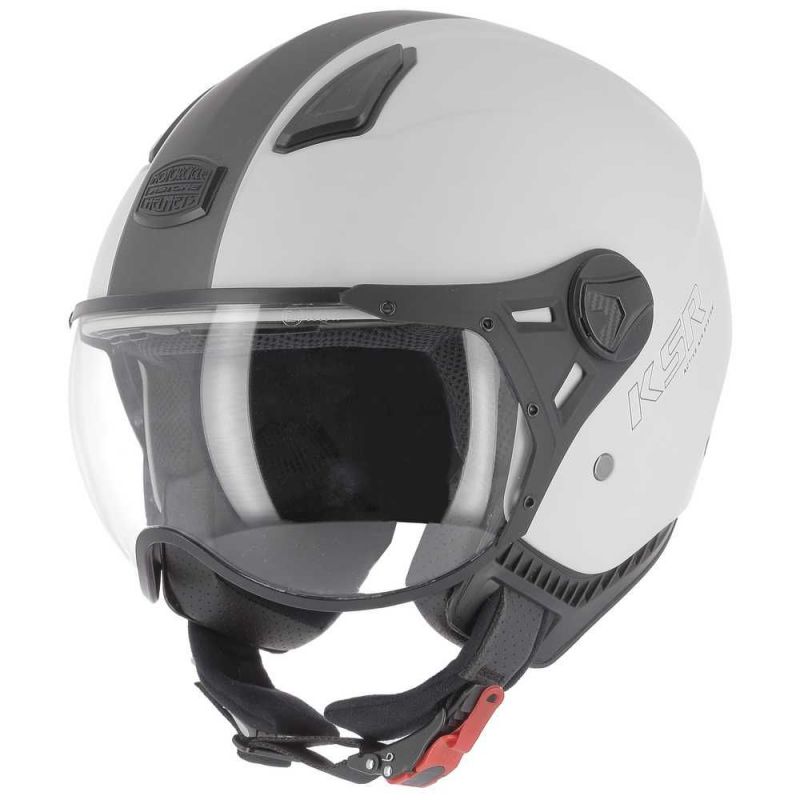 Casque Jet Astone Ksr 2 Gris Casques Moto Sur La Bécanerie