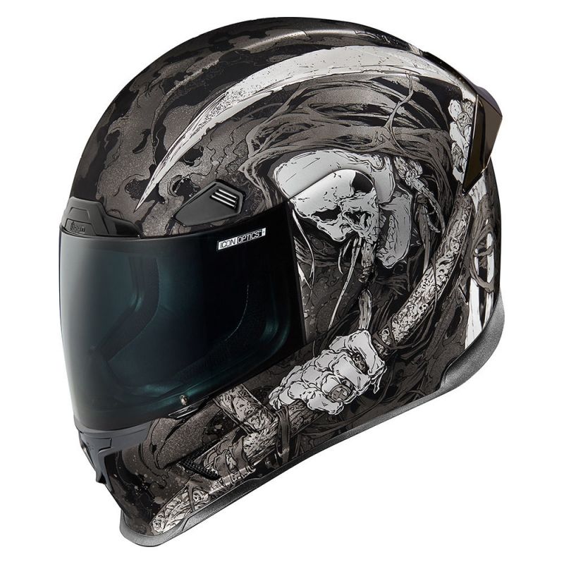 Casque Intégral Icon Airframe Pro Harbinger Noir Casques Moto Sur