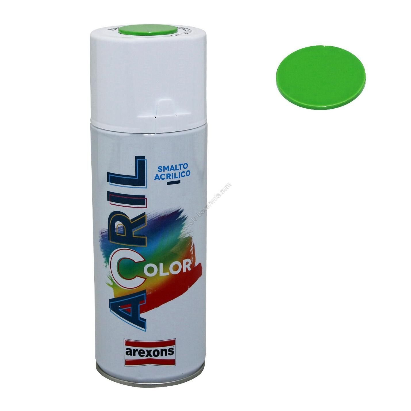 Bombe de peinture  Arexons acrylique vert Kawasaki  400 ml 