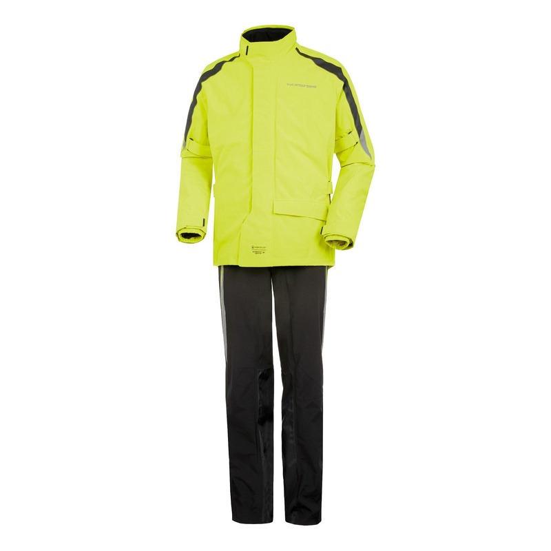 Ensemble complet de pluie Tucano Urbano Diluvio Pro jaune fluo/noir- X