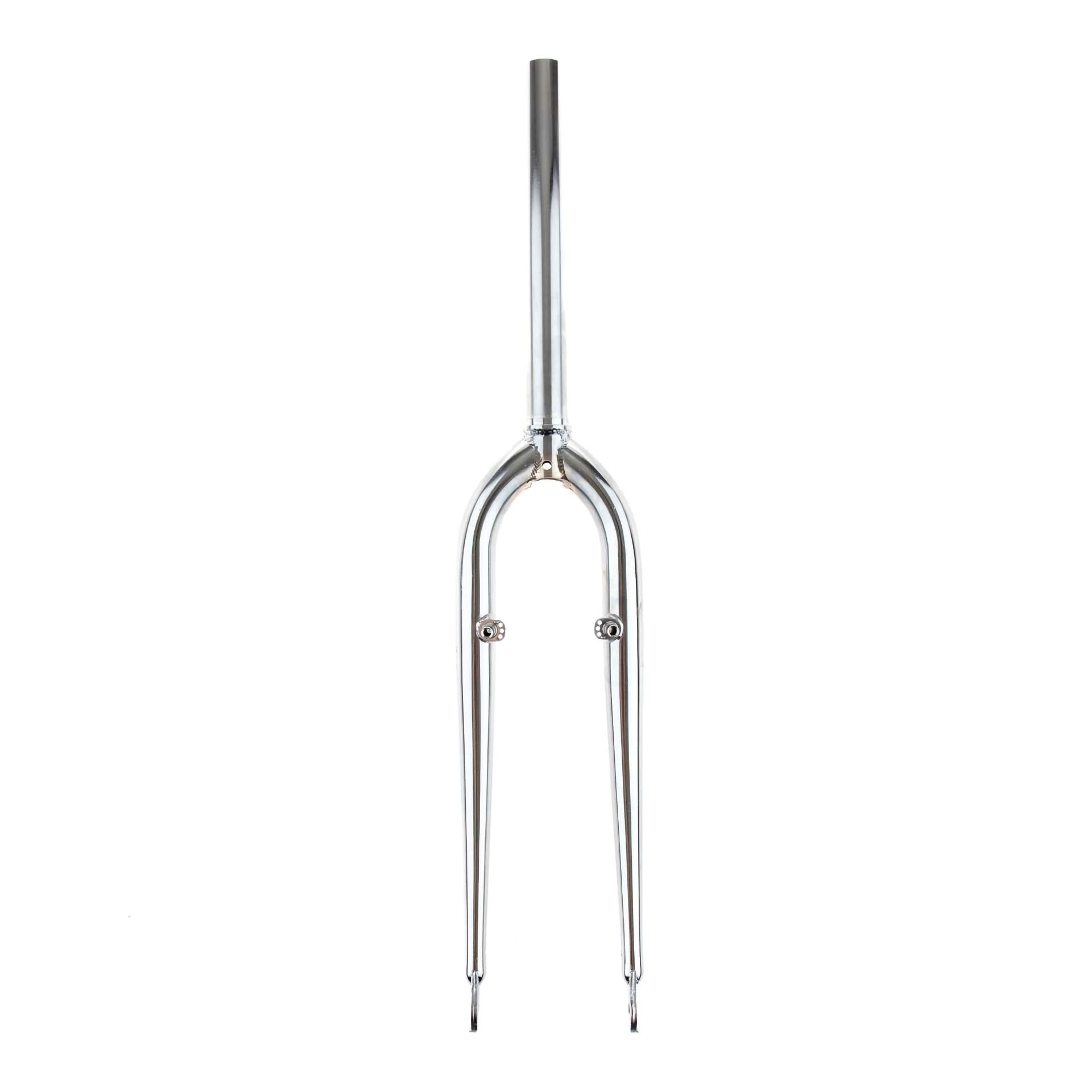 Fourche Vélo CDH 26" Fixe Pour VTT, Route Et Cruiser - Compatible Frein à Disque/étrier, Tube 1 1/8" Sans Filetage