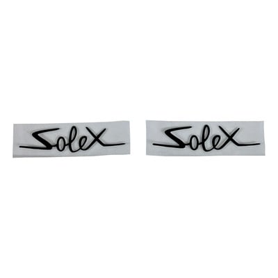Autocollants de poutre Solex noir