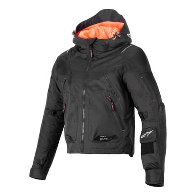 Blouson textile femme Alpinestars Stella Molly Air black/fluo coral