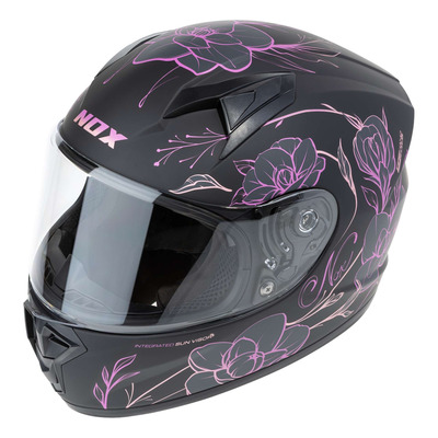 Casque intégral enfant Nox N731 Kid Spring rose mat