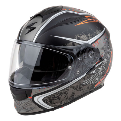 Casque intégral Scorpion Exo-491 Run matt black/red